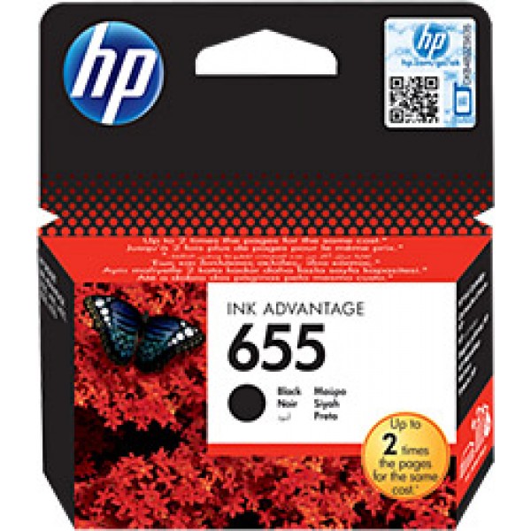 HP 655 (CZ109AE) Siyah Orjinal Kartuş