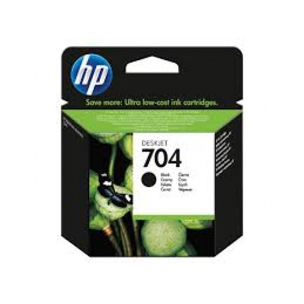 HP 704 (CN692AE) Siyah Orjinal Kartuş
