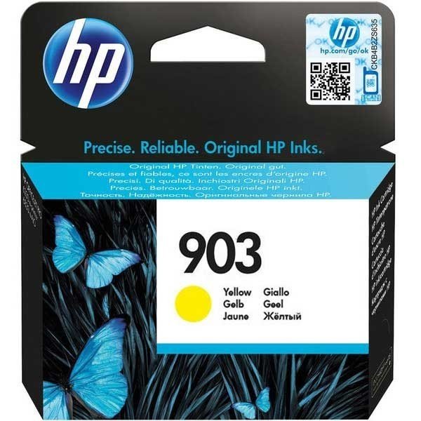 HP 903 Sarı Orijinal Mürekkep Kartuşu T6L95AE