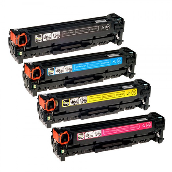 Hp-305A-CE410A-CE411A-CE412A-CE413A-305X-CE410X-Renkli-muadil-Toner 